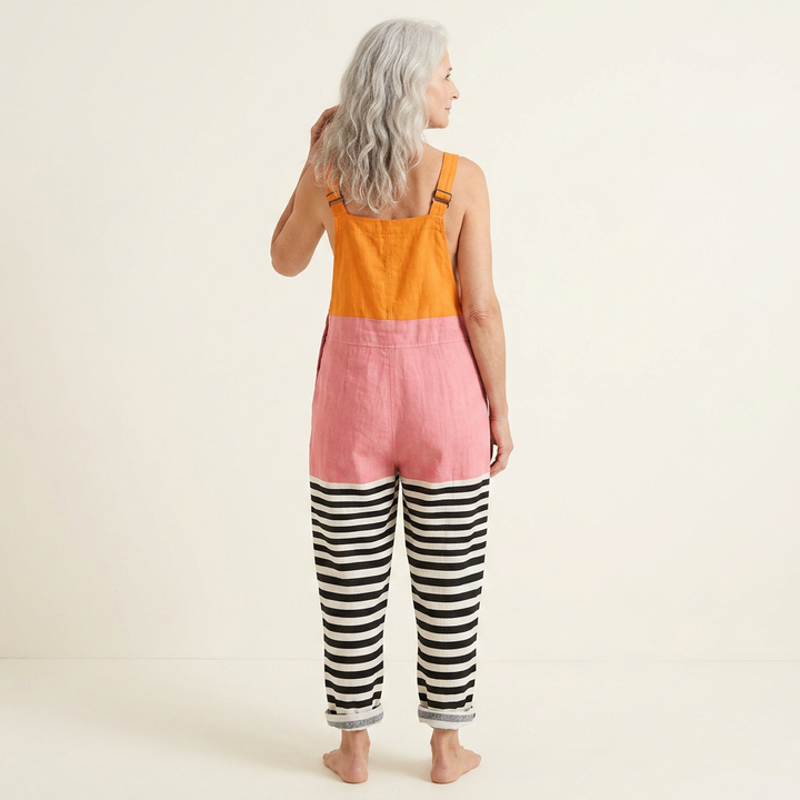 Valerie | Comfortable Printed Overalls