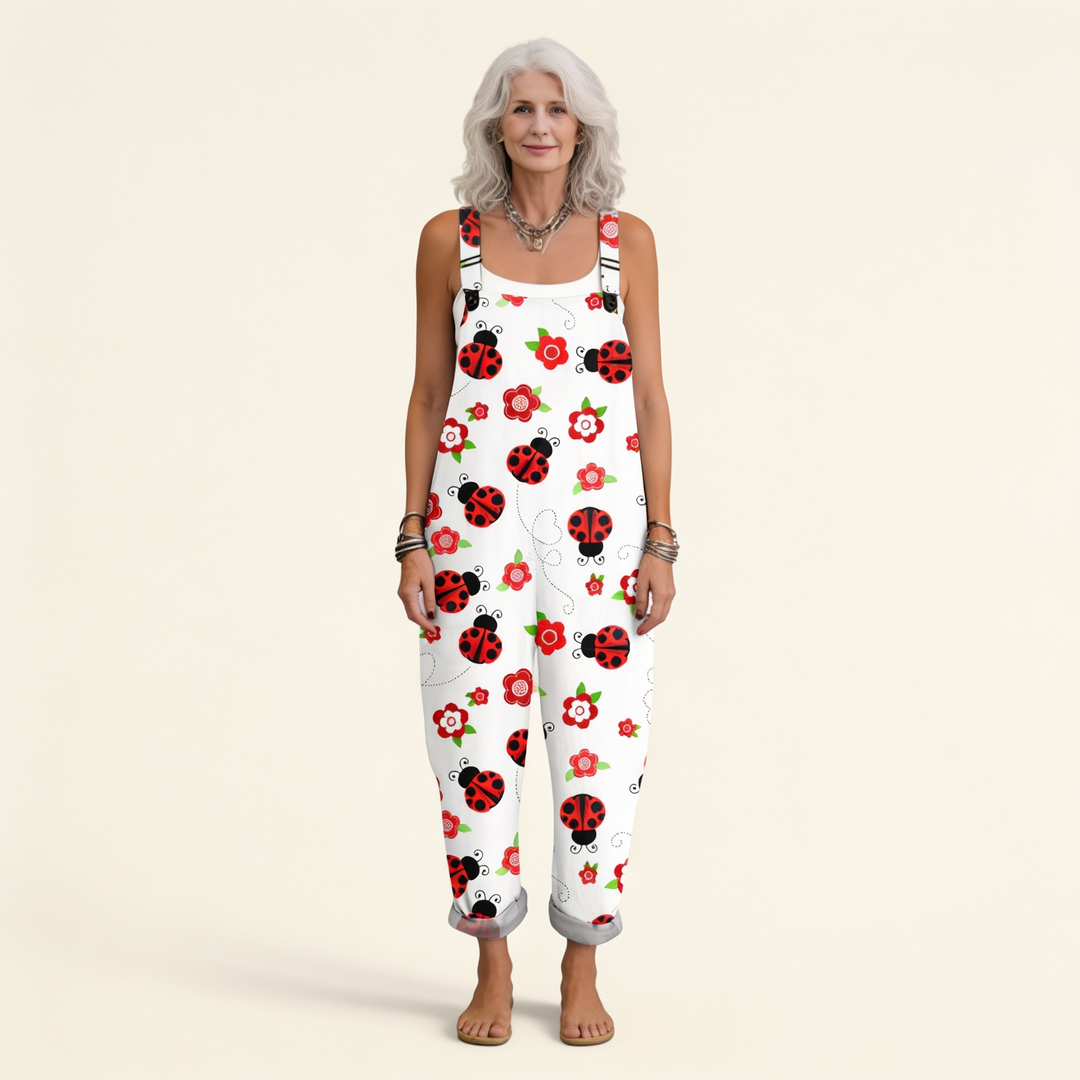 Vanessa | Comfortable Printed Overalls