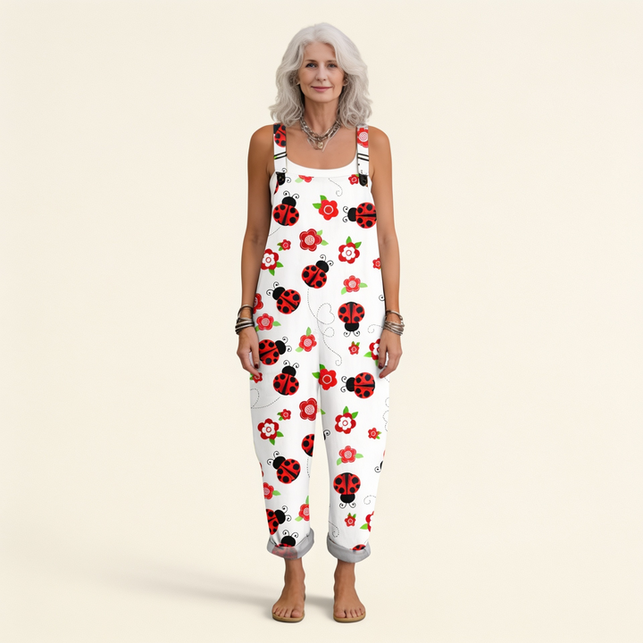 Vanessa | Comfortable Printed Overalls