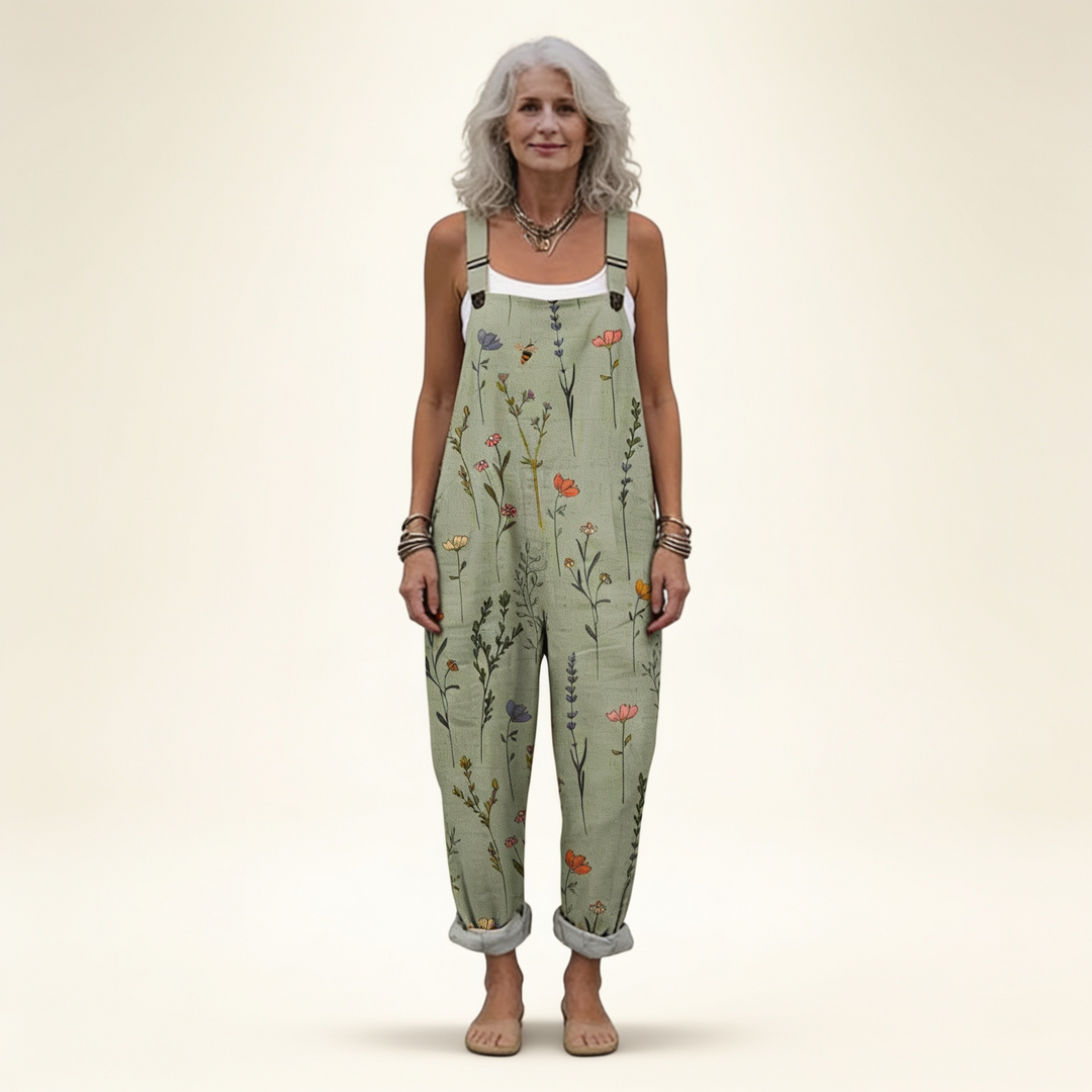 Lucie | Comfortable Printed Overalls