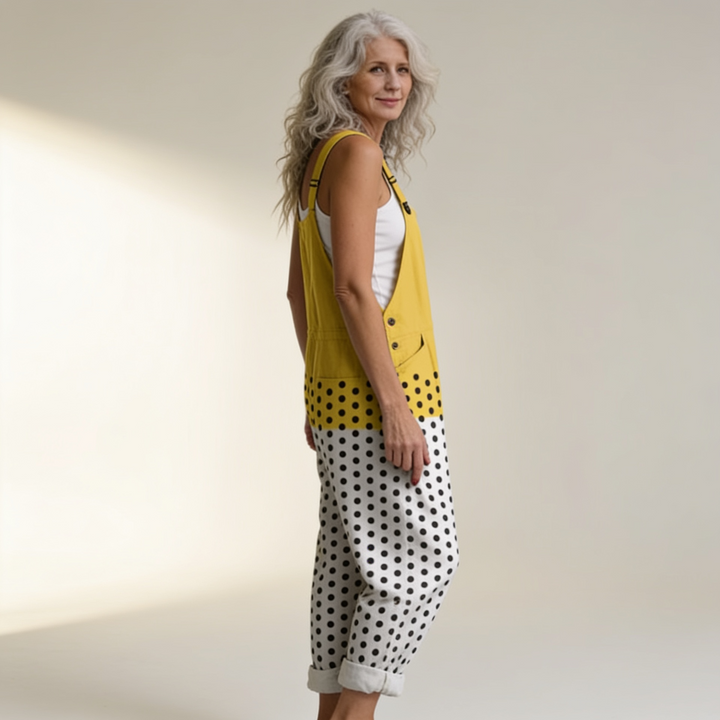 Teresa | Comfortable Printed Overalls
