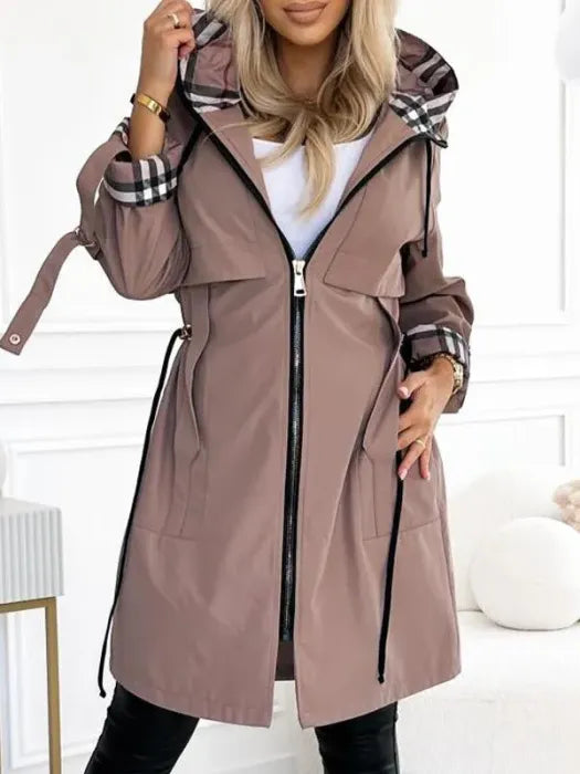 Gabriella | Waterproof Windproof Coat with Zip