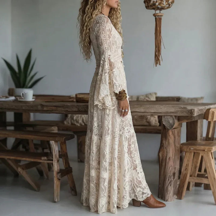 Luisa - Vintage Long Mermaid Cut Dress