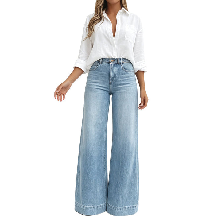 Lucia | Wide Leg Jeans with Lengthening Effect