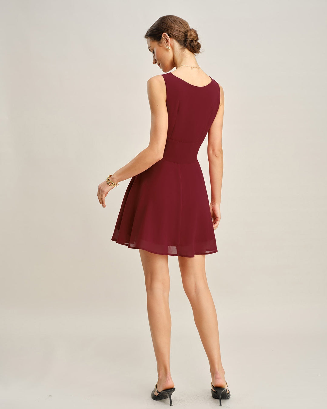 Scarlett | Pleated Mini Dress